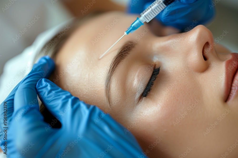 Cosmetic Injection Treatment for Facial Rejuvenation