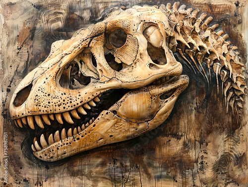 Prehistoric Discoveries: Unearthing Dinosaur Fossil Treasures © Fernando Cortés
