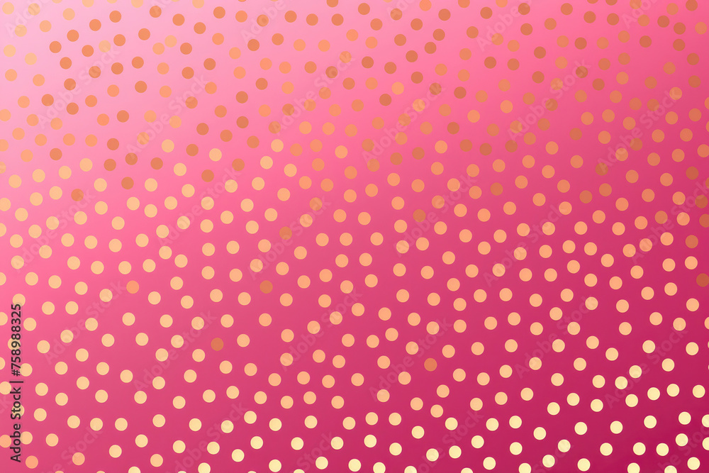 Gradient pink background with a pattern of scattered golden dots. Gradient pink background with a pattern of scattered golden dots.