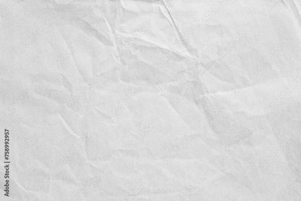 light grey crumpled kraft background paper texture