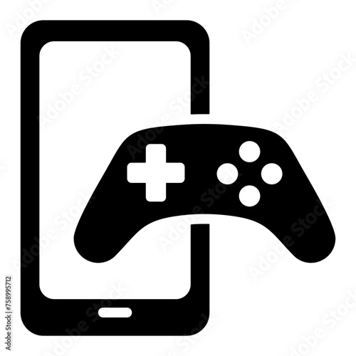 Mobile Gaming Icon