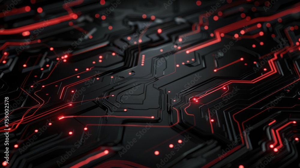 Abstract futuristic circuit board background. High computer, technology processor banner, AI Abstract futuristic circuit board background. High computer, technology processor banner, AI