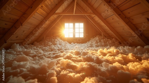Attic Filled With Clouds
