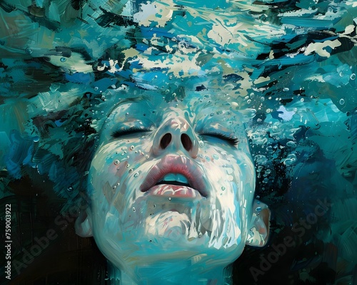 Underwater dream sinking deeper