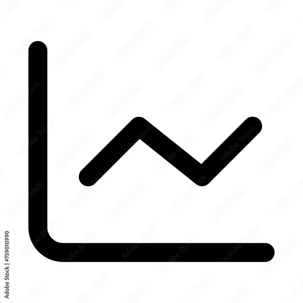 Dashboard chart icon in outline style. Simple analytic symbol vector illustration — pixel-perfect icon Dashboard chart icon in outline style. Simple analytic symbol vector illustration — pixel-perfect icon