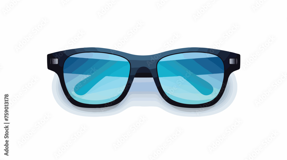 Sunglasses icon vector  flat vector isolated on white background 