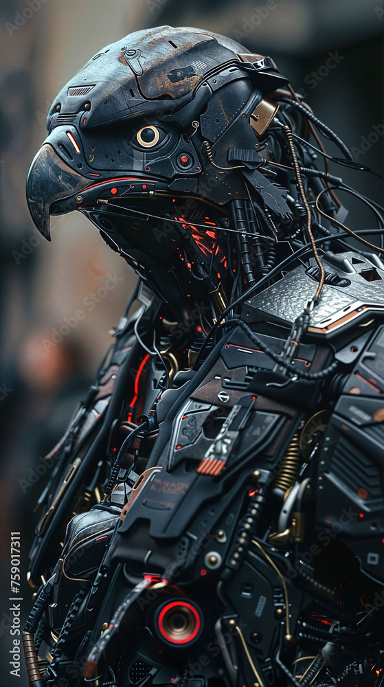 Eagle Warrior Cyborg Cyberpunk Cinematic Concept Art Fantasy character V1 26 Eagle Warrior Cyborg Cyberpunk Cinematic Concept Art Fantasy character V1 26
