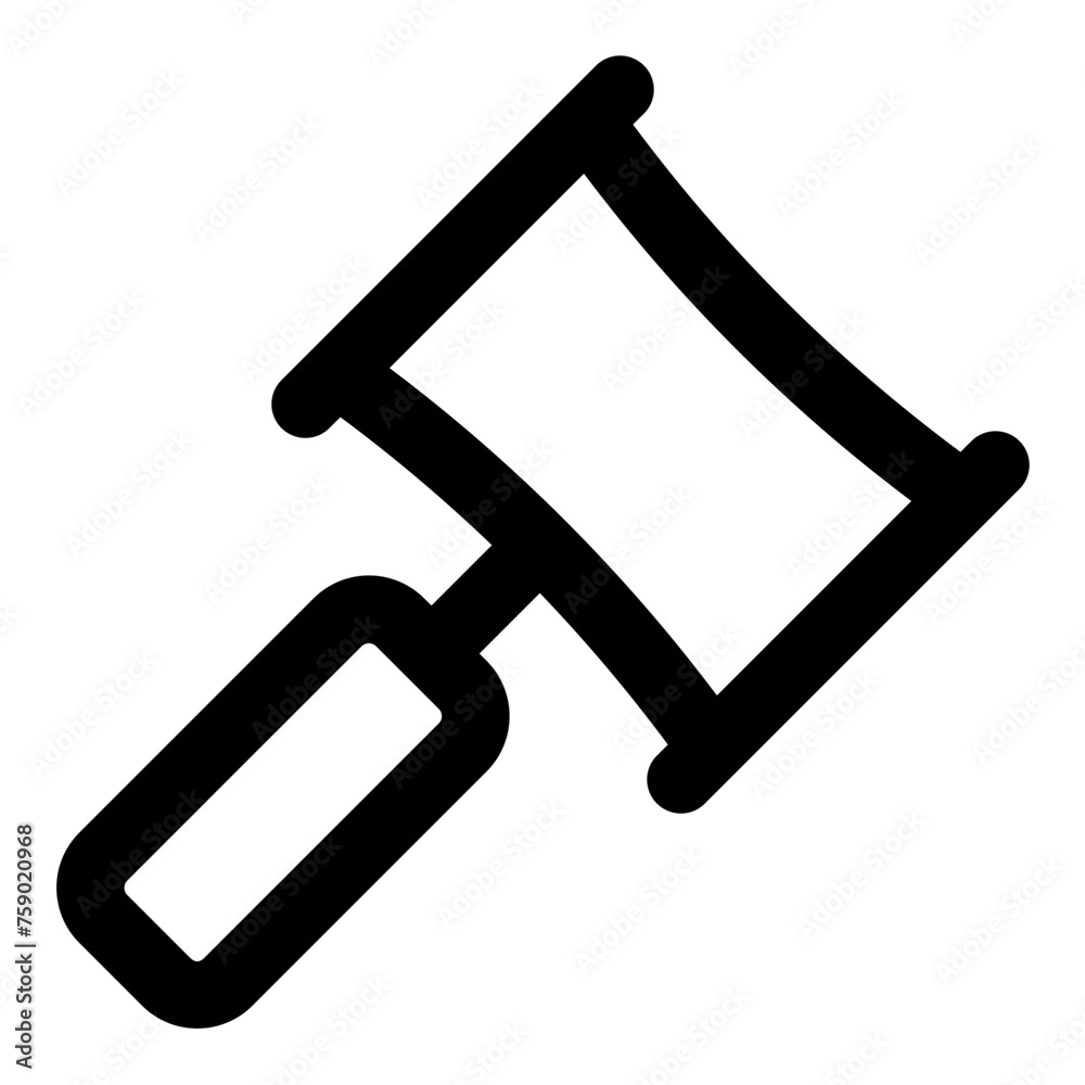 Gavel icon in outline style. Simple auction vector illustration — pixel-perfect icon. Gavel icon in outline style. Simple auction vector illustration — pixel-perfect icon.