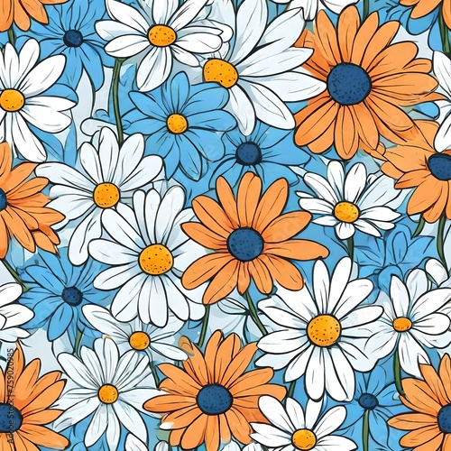 seamless floral background