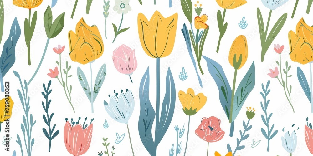 beautiful spring and summer flowers background beautiful spring and summer flowers background