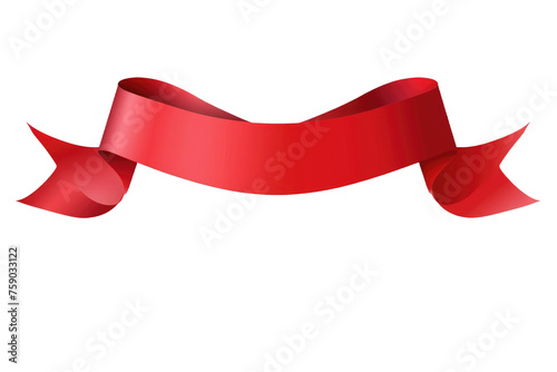 Red ribbon png photo
