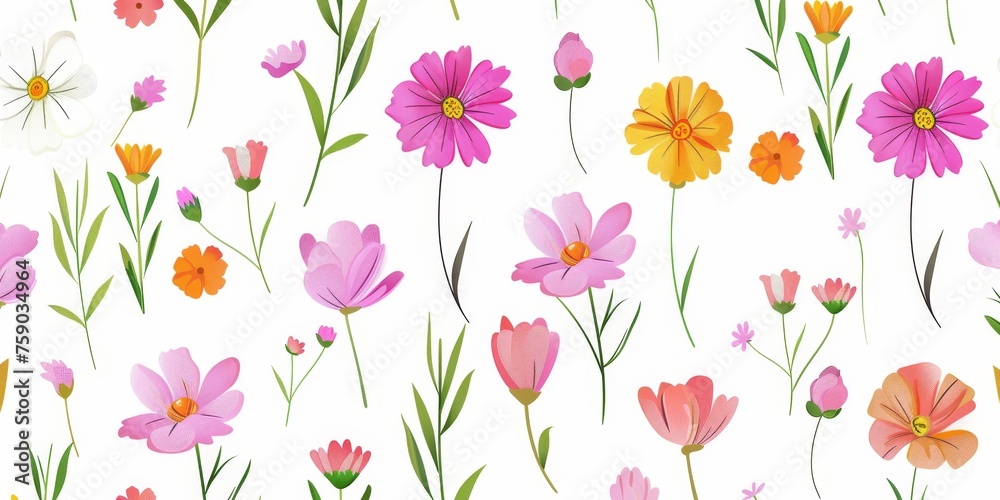 beautiful spring and summer flowers background beautiful spring and summer flowers background