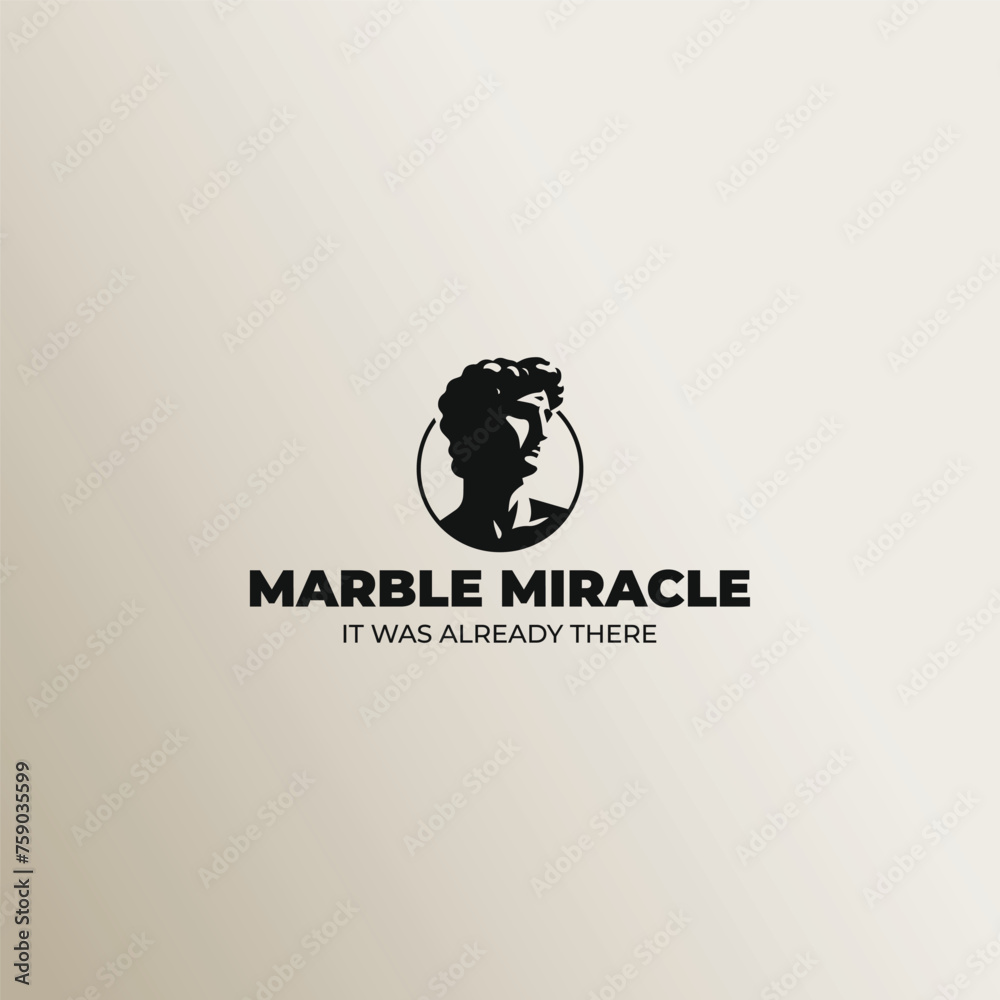 Marble Miracle logo for sculptor academy 1 Marble Miracle logo for sculptor academy 1