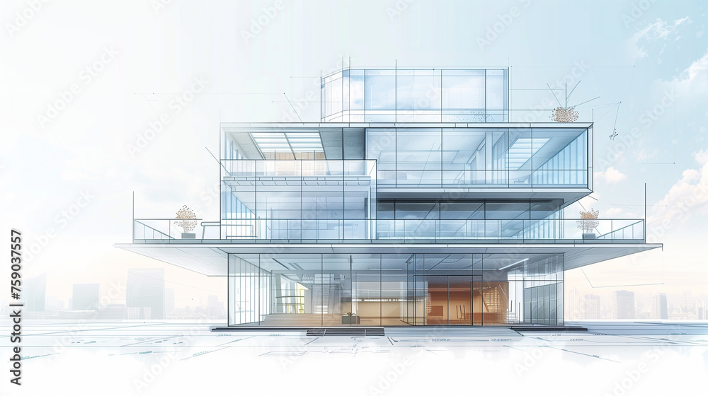 Exploring the Essence of Architectural Office Backgrounds in Urban Landscapes Exploring the Essence of Architectural Office Backgrounds in Urban Landscapes