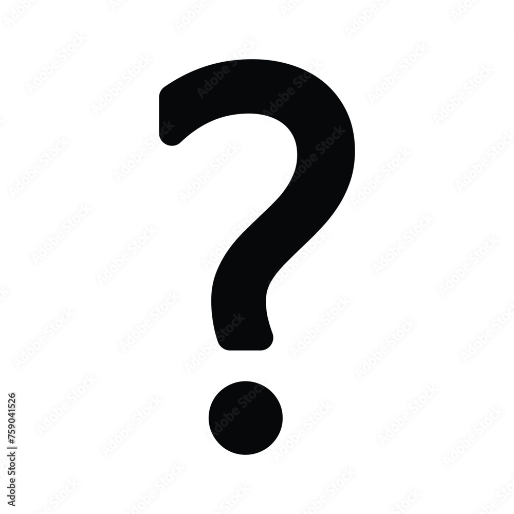 question mark symbol isolated on white question mark symbol isolated on white
