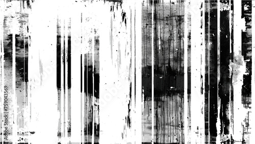 crack wall set for social media business template. Rough black and white texture vector. Distressed overlay texture. dirty, texture for your design.