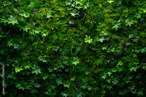 Lush moss texture background with vibrant green surface, perfect for nature-themed designs or as a backdrop for text or graphics.