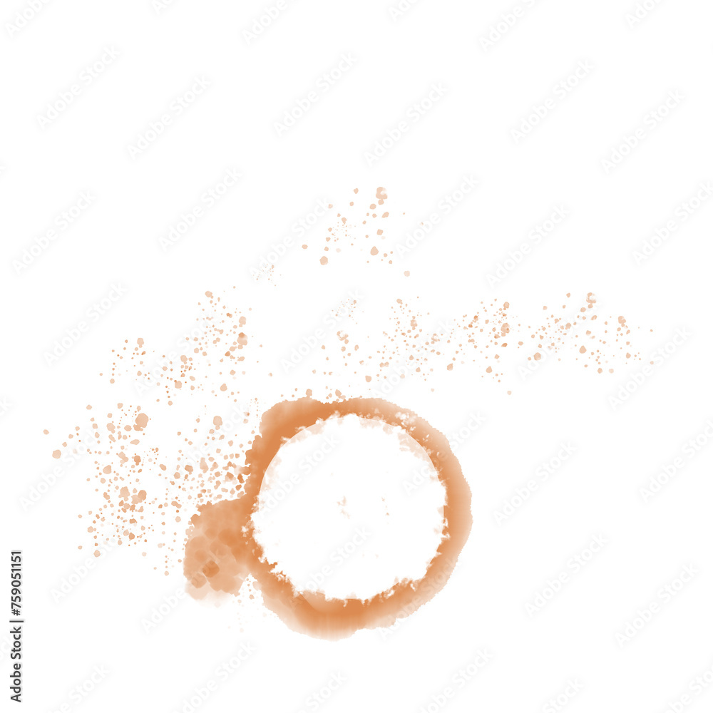 a stain from a cup a stain from a cup