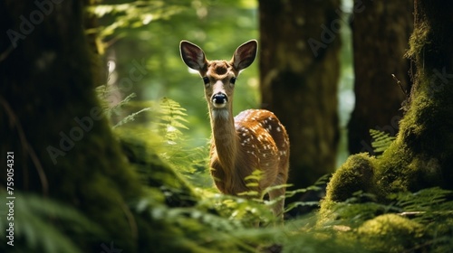 deer in the forest