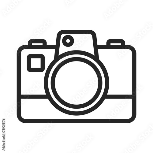 Photography icon. Vector graphic illustration.