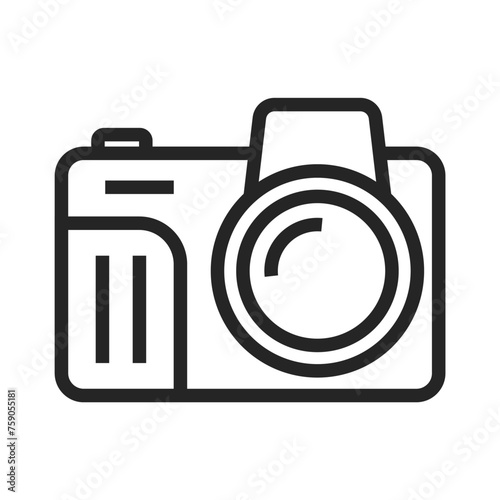 Photography icon. Vector graphic illustration.