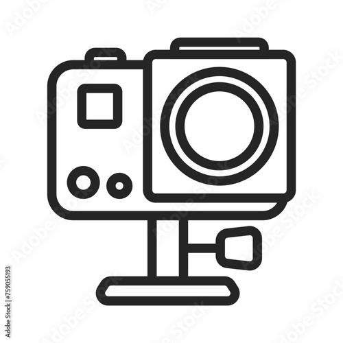 Photography icon. Vector graphic illustration.