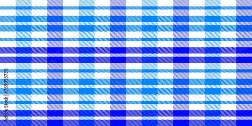 Gingham pattern background. Retro tablecloth texture. Abstract color full of Scott pattern. Pastel gingham seamless background for print on fabric. Vector art