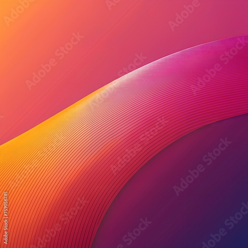 Curvature Elegance: Abstract Curve Background