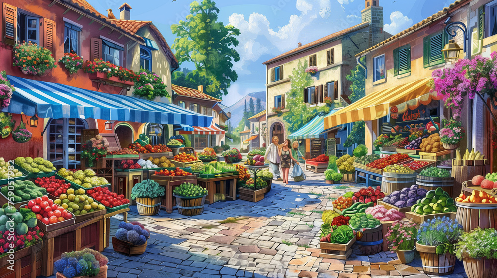 market of city