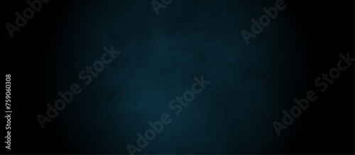 Abstract dark background grunge navy blue textrue. Blue stone grain background with copy space. vintage paper background with a dark blue vignette. night space view blue smoke cloud textrue.