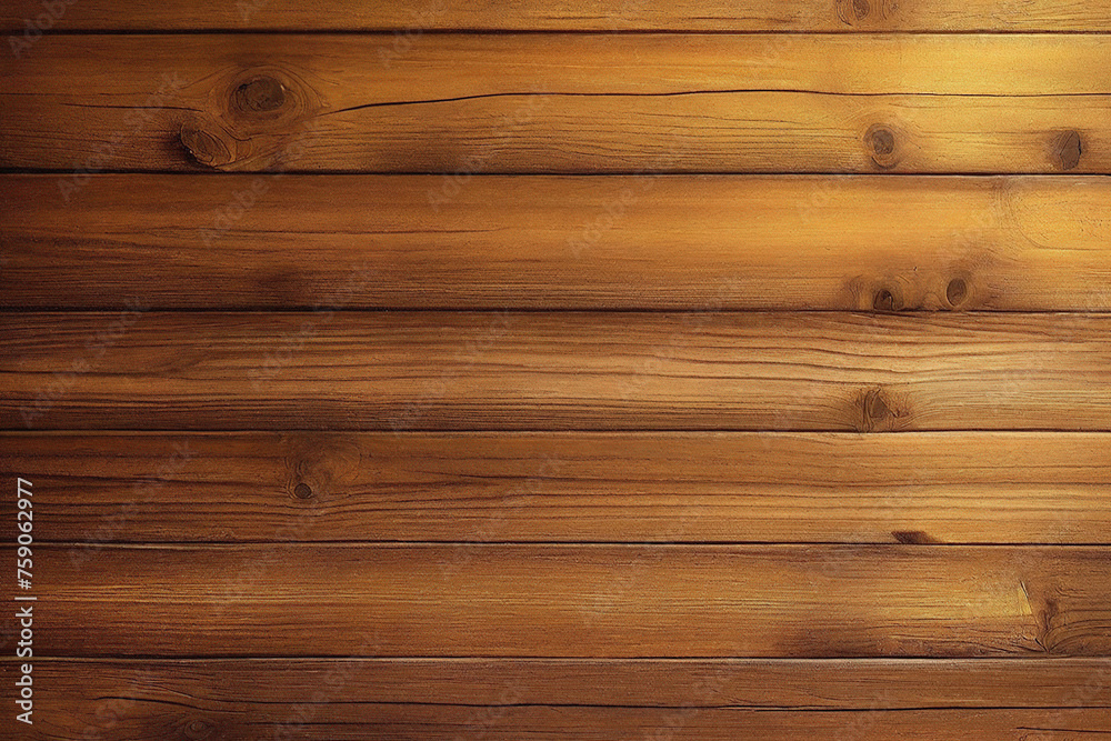 Fototapeta premium brown wood wall wooden plank board texture background with grains and structures