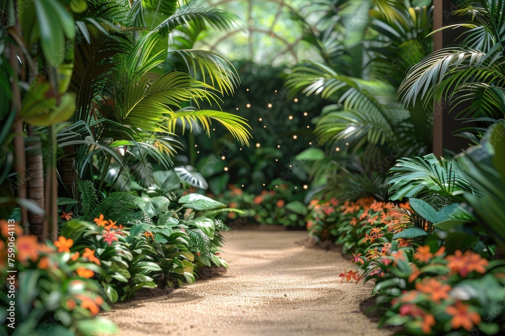 Fototapeta premium lush green forest nature professional photography