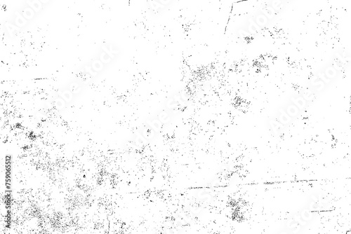 Grain monochrome pattern of the old worn surface design. Distress Overlay Texture Grunge background of black and white.