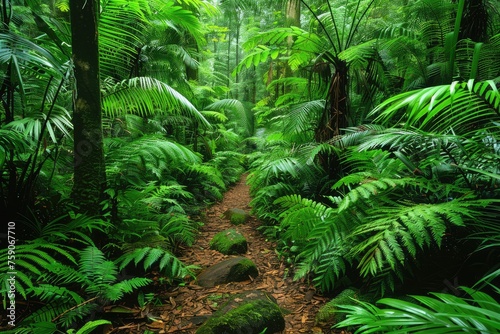 lush green forest nature professional photography