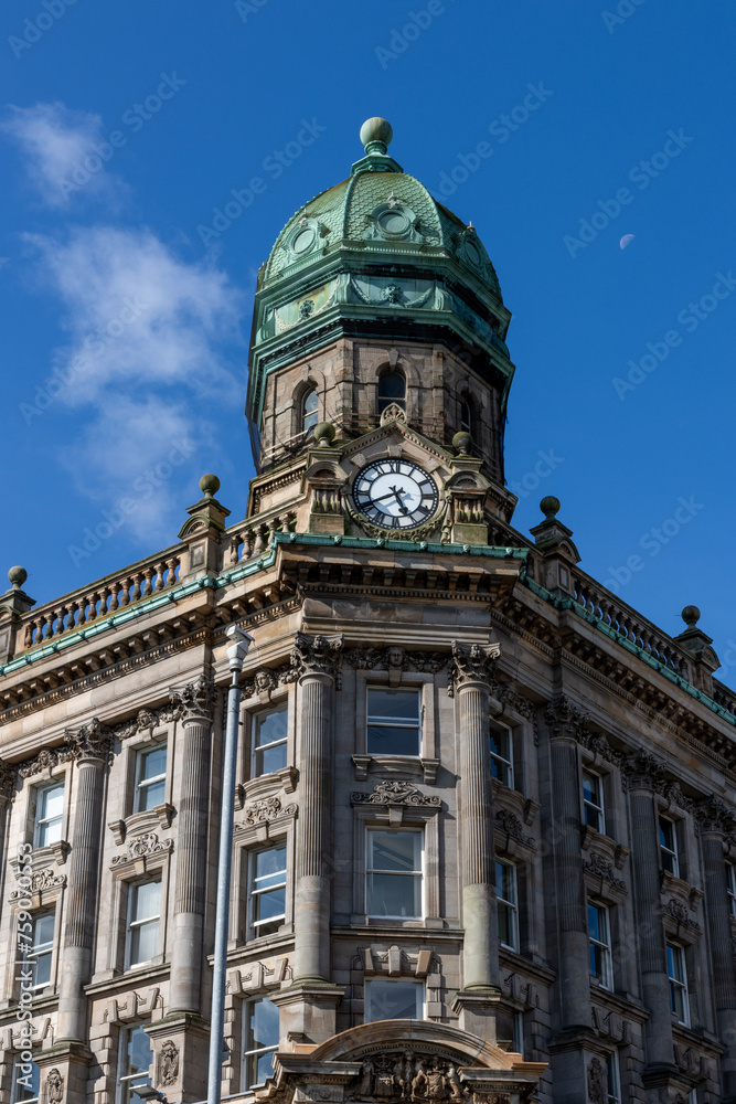 Scottish Provident Institution Building in Belfast, Northern Ireland, UK  - obrazy, fototapety, plakaty 