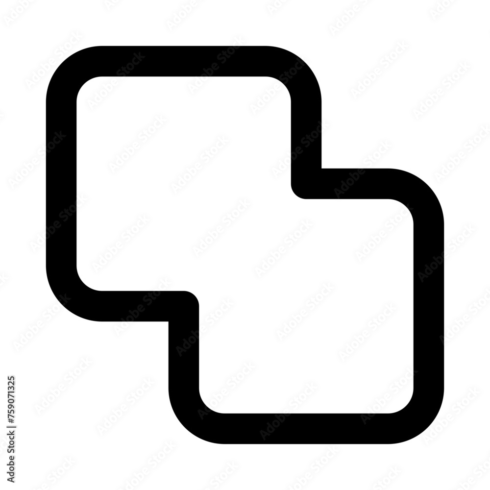 Unite icon in outline style. Simple unity vector illustration — pixel-perfect icon. Unite icon in outline style. Simple unity vector illustration — pixel-perfect icon.