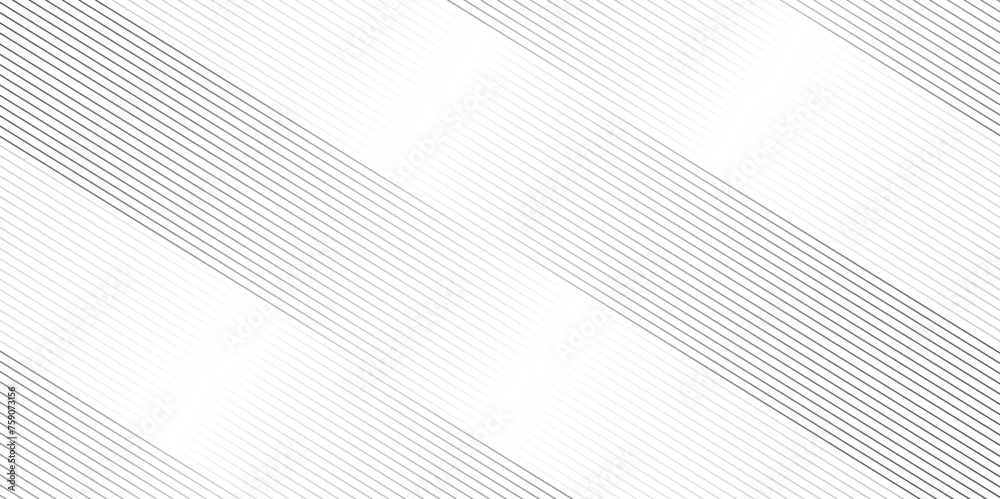 Vector gradient gray line abstract pattern Transparent monochrome striped texture, minimal background. Abstract background wave line elegant white striped diagonal line technology concept web texture.