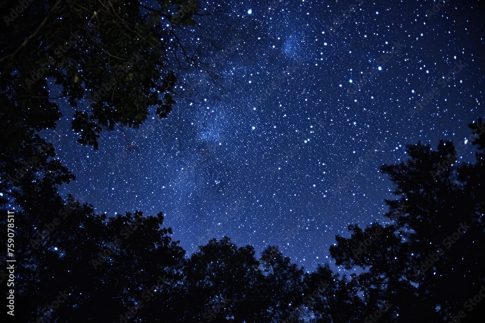 Clear night sky full of stars Clear night sky full of stars