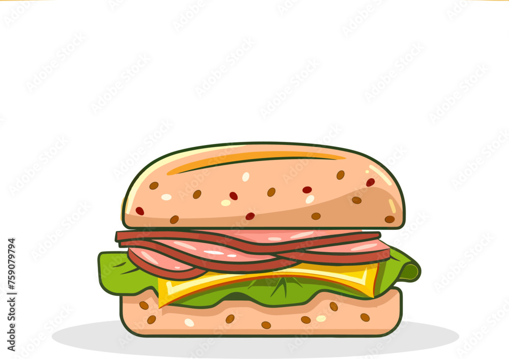 Asado Traditional mortadella sandwich from Brazilian Asado Traditional mortadella sandwich from Brazilian