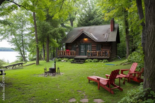 Lakeside cabin getaway