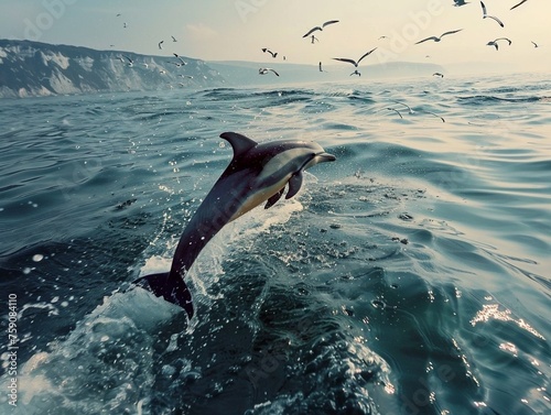 Stunning high resolution photos,
dolphin watching in the Black Sea photo