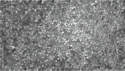 abstract gray mosaic polygon surfaced background