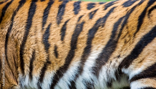 close up of tiger fur background