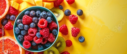 Fun and healthy snack visuals colorful