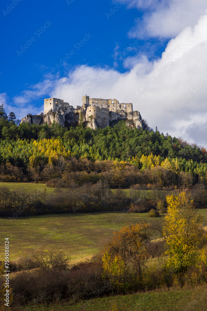 Lietava castle (Lietavsky hrad), Zilina region, Slovakia