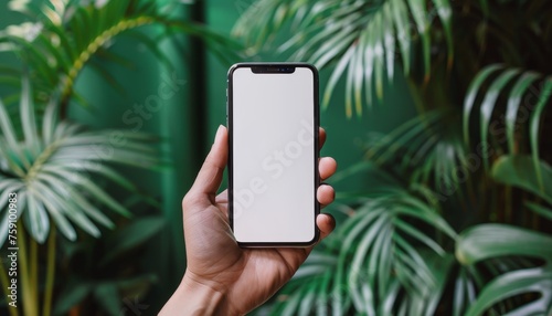 Person Holding Cell Phone