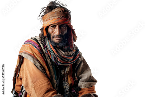 Full Indian Man's Mountain Attire
