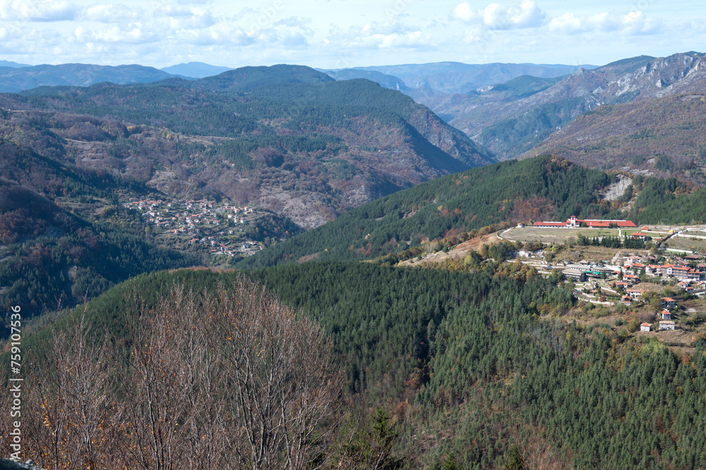 Autumn of sanctuary Belintash at Rhodope Mountains, Bulgaria Autumn of sanctuary Belintash at Rhodope Mountains, Bulgaria