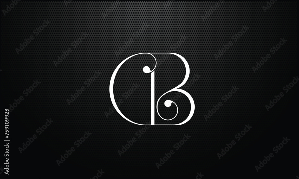 DB, BD, D, B, Abstract Letters Logo Monogram DB, BD, D, B, Abstract Letters Logo Monogram