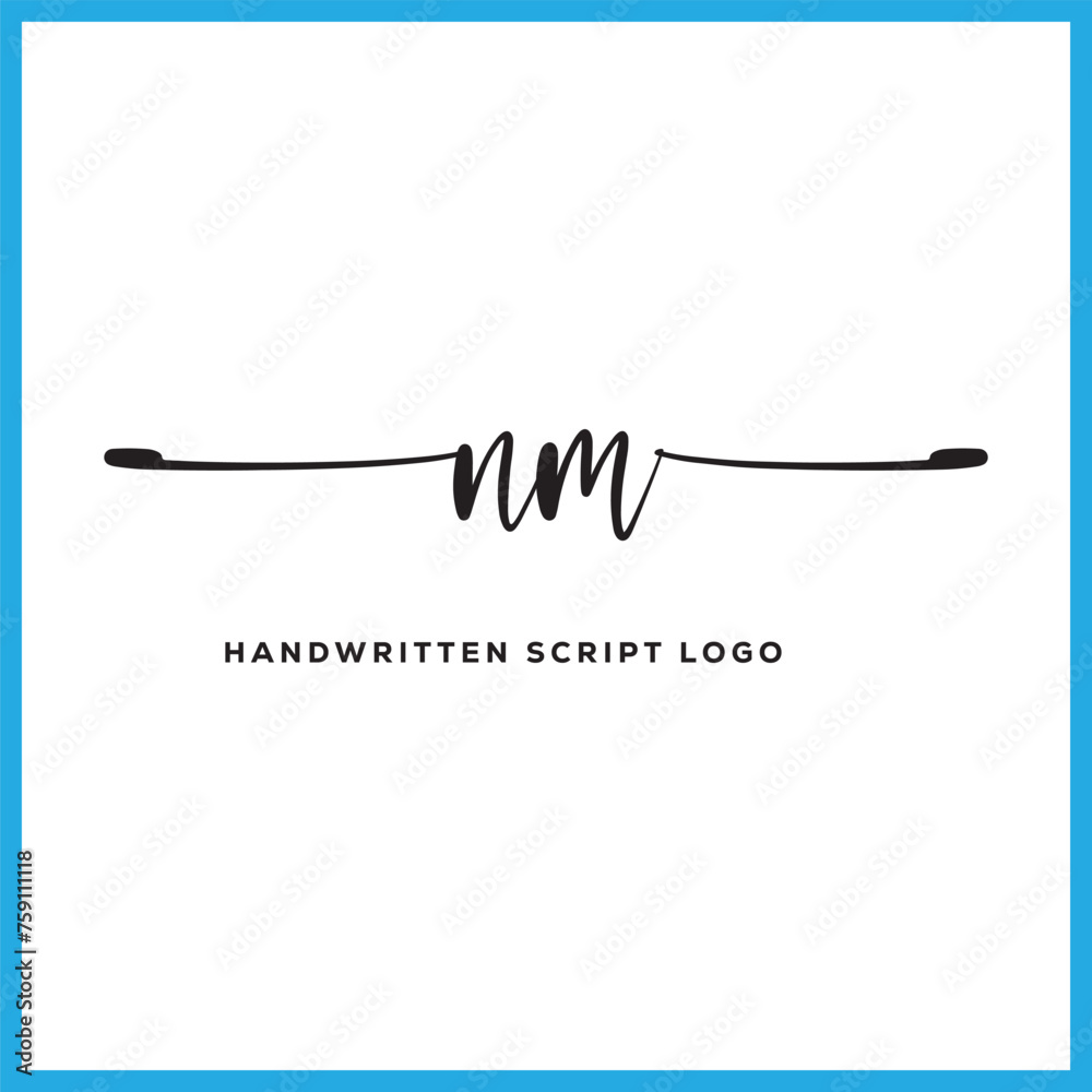 NM initials Handwriting signature logo. NM Hand drawn Calligraphy lettering Vector. NM letter real estate, beauty, photography letter logo design. NM initials Handwriting signature logo. NM Hand drawn Calligraphy lettering Vector. NM letter real estate, beauty, photography letter logo design.